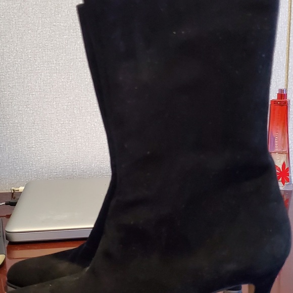 Nine west black leather bootie zipper - Picture 11 of 11